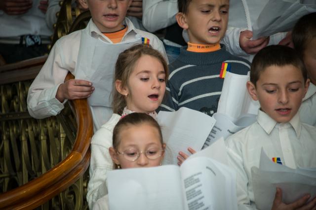Colindători la Reședința Mitropolitană - Parohia Țipilești, Iași