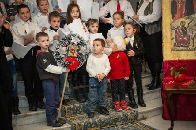 Colindători la Reședința Mitropolitană - Parohia Țipilești, Iași