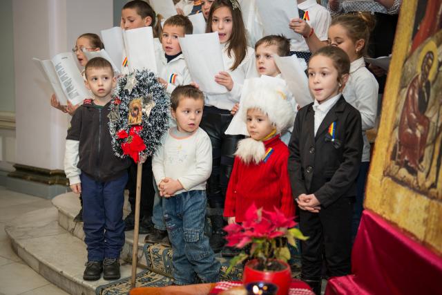 Colindători la Reședința Mitropolitană - Parohia Țipilești, Iași