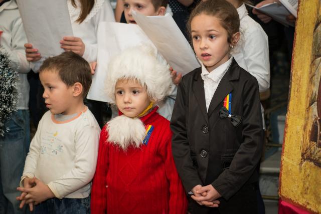 Colindători la Reședința Mitropolitană - Parohia Țipilești, Iași