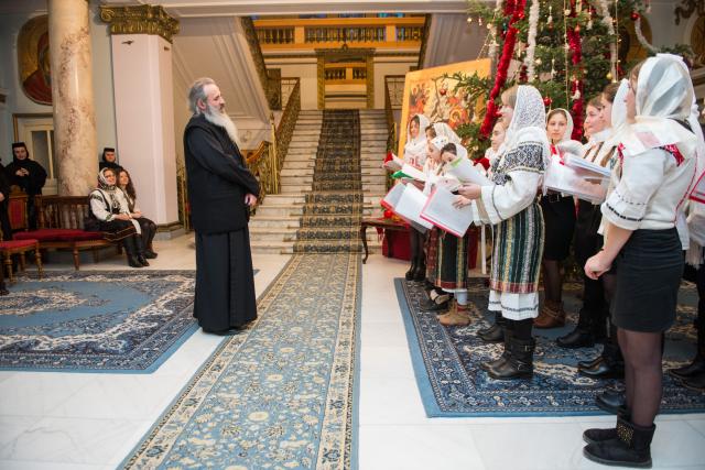 Colindători la Reședința Mitropolitană - Parohia Todireşti, Iaşi