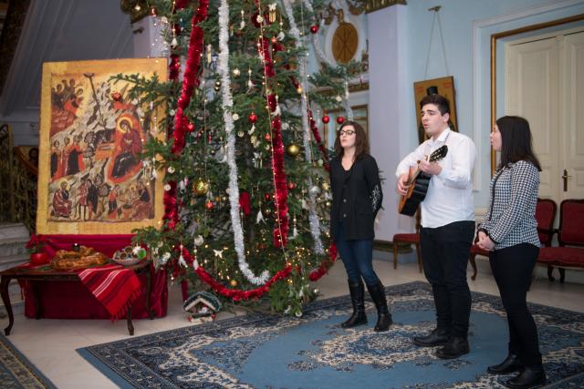 Colindători la Reședința Mitropolitană - Trio, Universitatea de Arte „George Enescu”, Iași