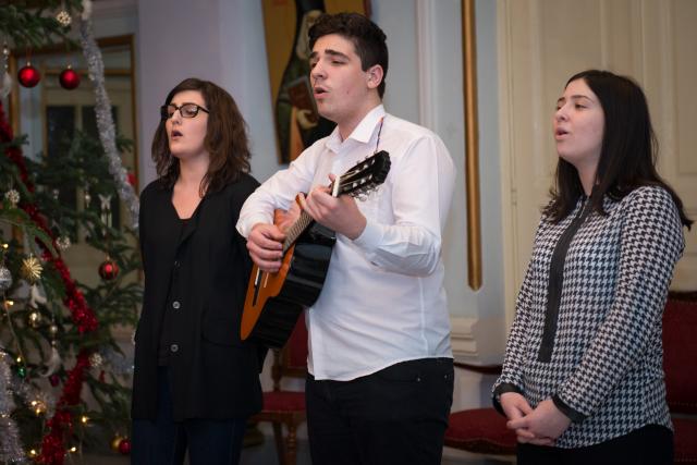 Colindători la Reședința Mitropolitană - Trio, Universitatea de Arte „George Enescu”, Iași