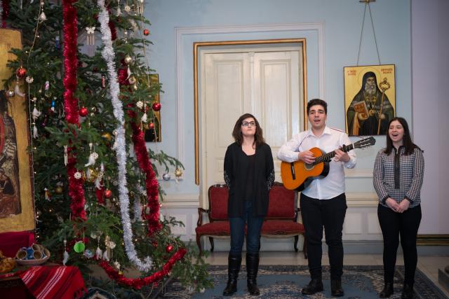 Colindători la Reședința Mitropolitană - Trio, Universitatea de Arte „George Enescu”, Iași