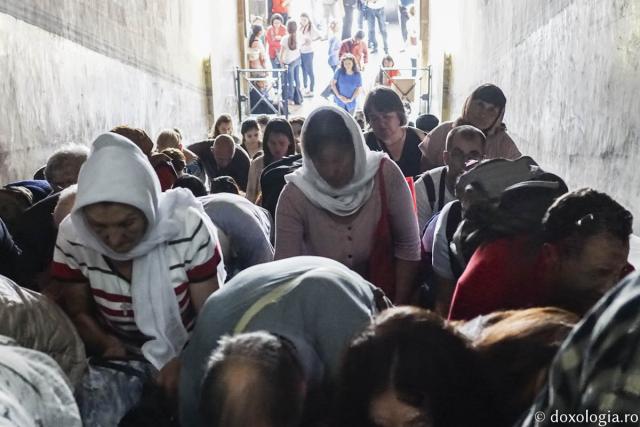 (Foto) Scara lui Iisus Hristos - treptele pe care le-a urcat Mântuitorul când a mers la Pilat din Pont