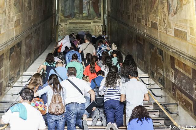 (Foto) Scara lui Iisus Hristos - treptele pe care le-a urcat Mântuitorul când a mers la Pilat din Pont