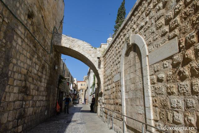 (Foto) Fortăreața Antonia – Locul condamnării la moarte a Mântuitorului Hristos