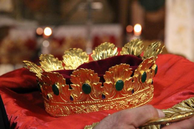 O nouă coroană pentru Sfânta Împărăteasă Elena (galerie FOTO)