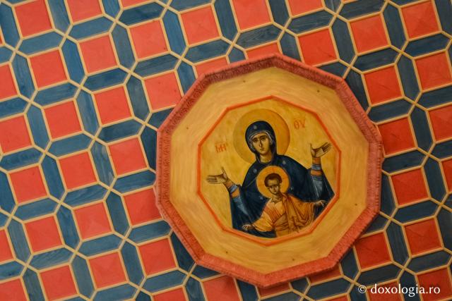 Icoană din pridvorul katholikonului Mănăstirii Dionisiu, Athos