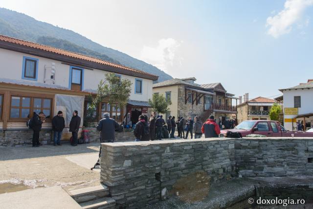 (Foto) Dafni – poarta de intrare în Sfântul Munte Athos 