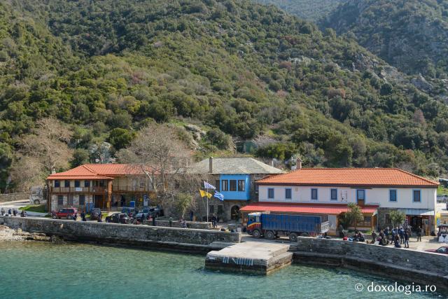(Foto) Dafni – poarta de intrare în Sfântul Munte Athos 