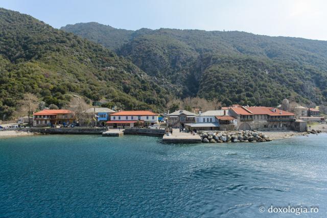 (Foto) Dafni – poarta de intrare în Sfântul Munte Athos 