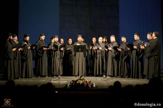 Ansamblul „Cappella Romana” și Corul Mănăstirii Hamatoura au concertat la Iași (galerie FOTO)