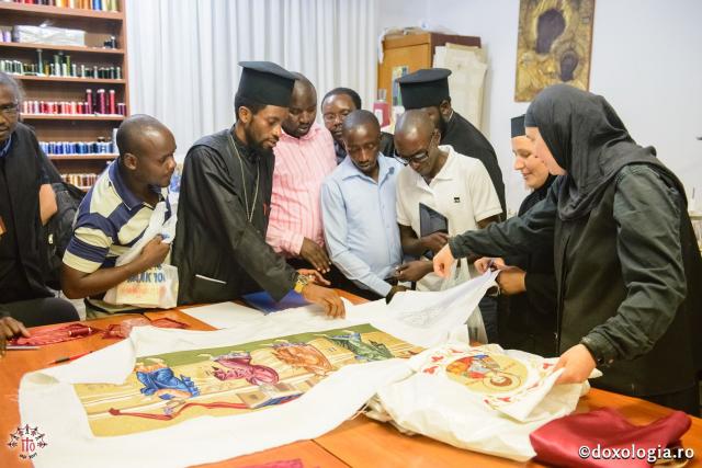 Delegația la ITO a Patriarhiei Alexandriei și a întregii Africi în vizită la Mănăstirea Copou (galerie FOTO)