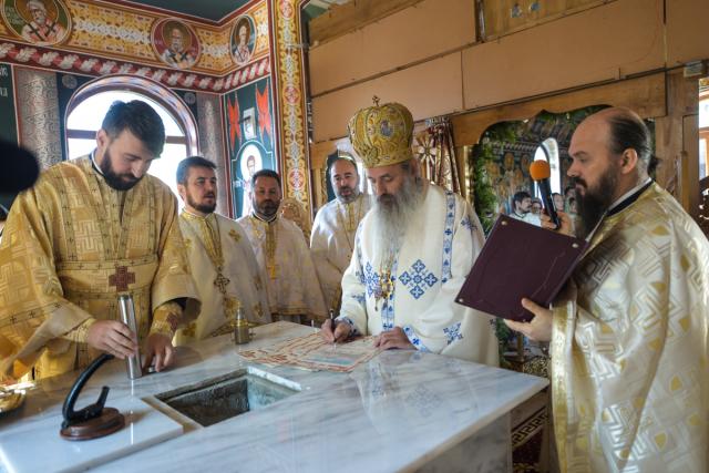 (Foto) Sfințire de biserică în satul Baranca, Protopopiatul Dorohoi