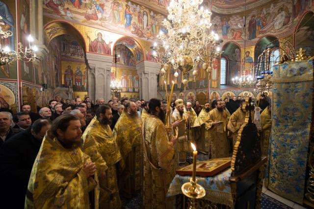 Liturghie arhierească în cinstea Întâiului Mucenic și Arhidiacon Ștefan, la Mănăstirea Putna (GALERIE FOTO)