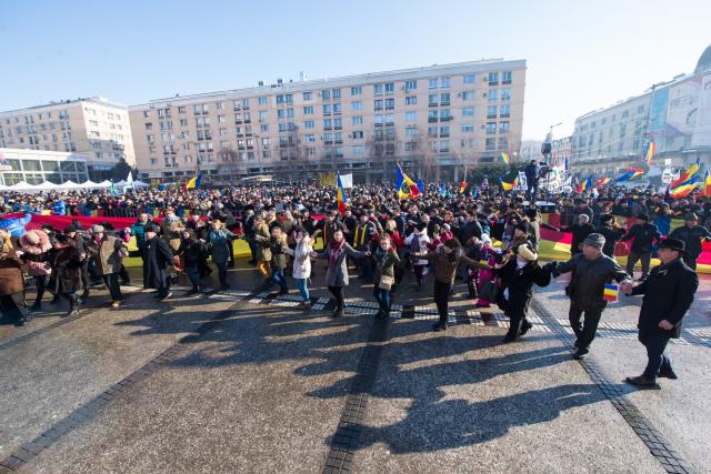 (Foto) Unirea Principatelor Române, sărbătorită la Iași în prezența Familiei Regale