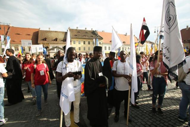 (Foto) Deschiderea ITO 2018: Unitatea, Credinţa şi Neamul au făcut spectacol în Piaţa Mare