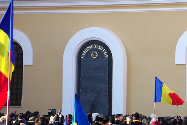 (Foto) Momente de sărbătoare la Alba Iulia la 100 de ani de la Marea Unire