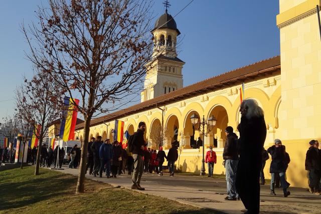 (Foto) Momente de sărbătoare la Alba Iulia la 100 de ani de la Marea Unire