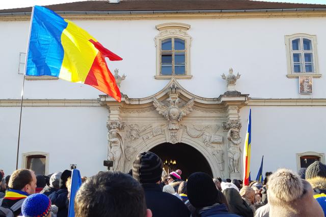 (Foto) Momente de sărbătoare la Alba Iulia la 100 de ani de la Marea Unire