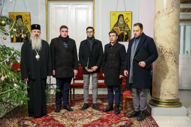 Colindători la Reședința Mitropolitană 2018 – Grup de studenți de la Facultatea de Teologie din Alba Iulia