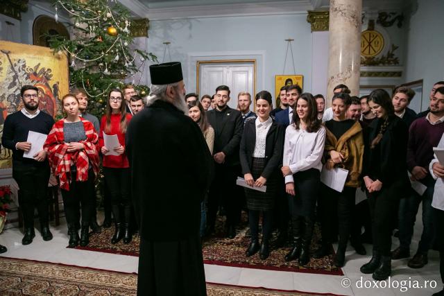 Colindători la Reședința Mitropolitană 2018 – Studenții de la Facultatea de Teologie din Iași, anul II