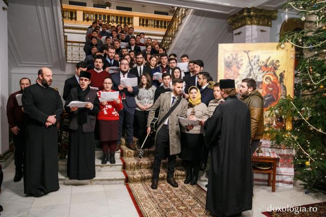 Colindători la Reședința Mitropolitană 2018 – Studenții de la Facultatea de Teologie din Iași, anul IV