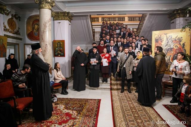 Colindători la Reședința Mitropolitană 2018 – Studenții de la Facultatea de Teologie din Iași, anul IV