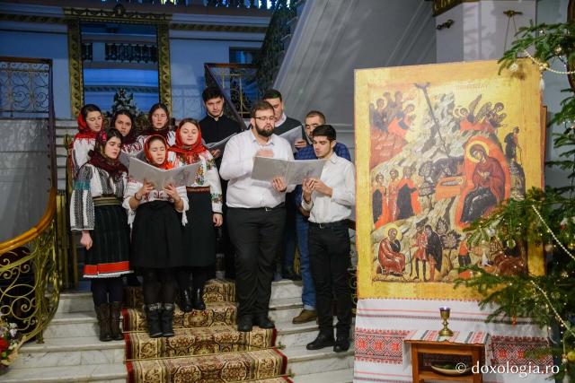 Colindători la Reședința Mitropolitană 2018 – Corul „Sfântul Ioan Damaschin” al parohiei Sfântul Sava din Iași