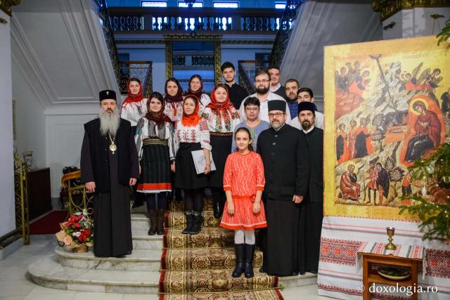 Colindători la Reședința Mitropolitană 2018 – Corul „Sfântul Ioan Damaschin” al parohiei Sfântul Sava din Iași