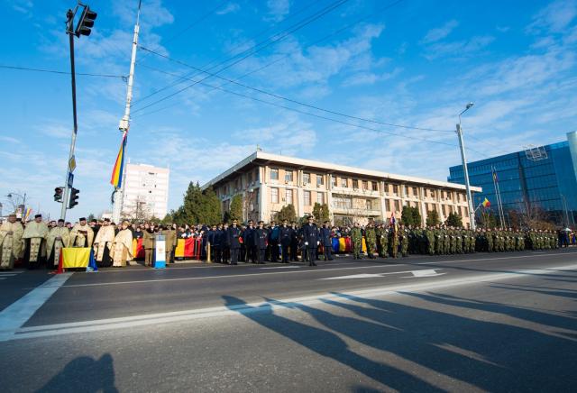 (Foto) Centenarul Marii Uniri, sărbătorit la Iași și prin momente de rugăciune