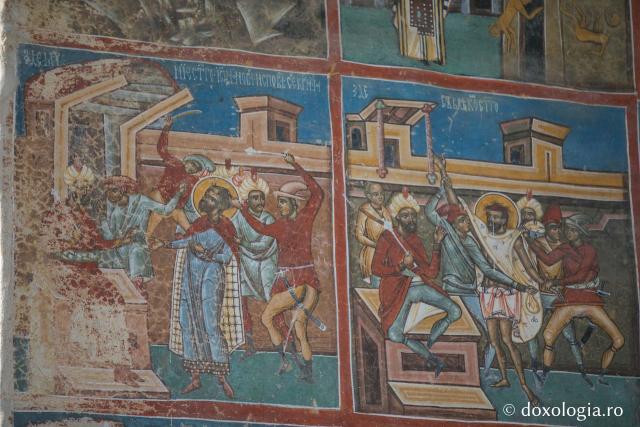 (Foto) Viața Sfântului Ioan cel Nou în frescele Voronețului