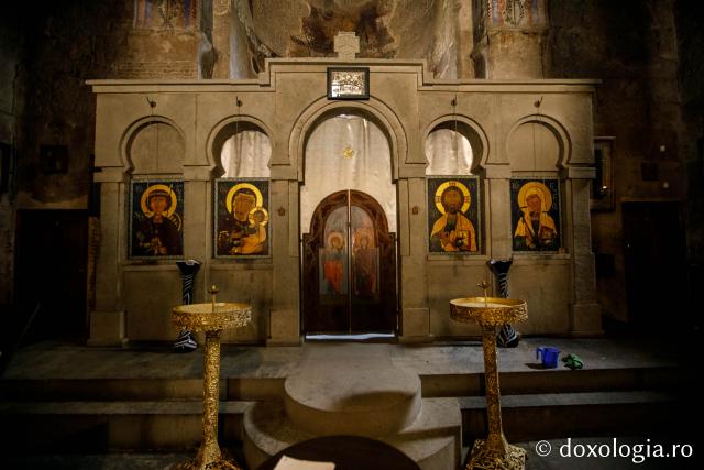 (Foto) Paşi de pelerin la Biserica Anchiskhati – Tbilisi, Georgia