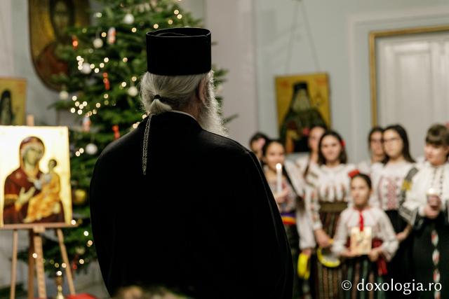 Colegiul Național „Mihail Sadoveanu” Pașcani – Colindători la Reședința Mitropolitană 2019