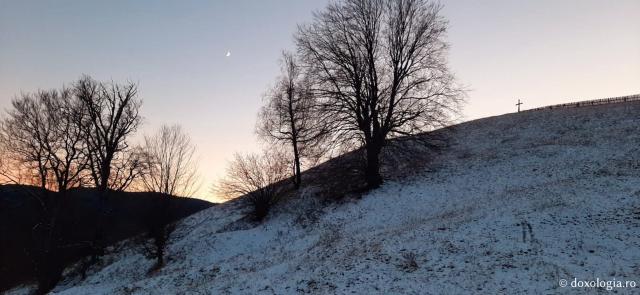 (Foto) Mănăstirea Sihăstria la început de iarnă