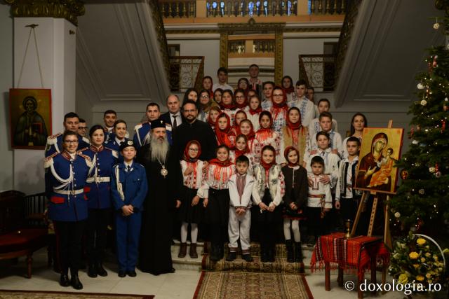 Parohia Pietrișurile, Costești, Târgu Frumos – Colindători la Reședința Mitropolitană 2019