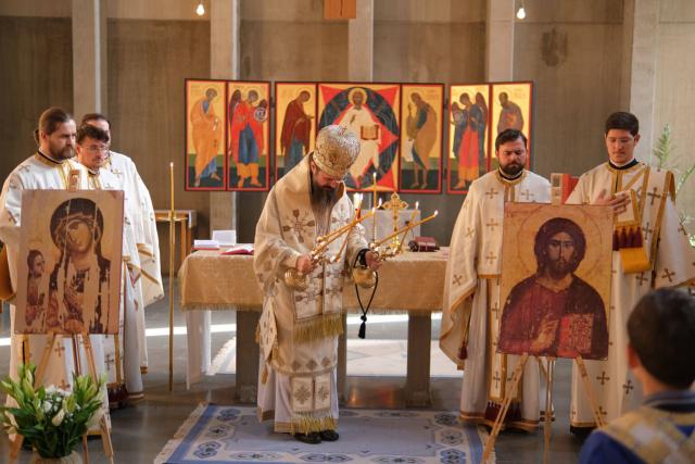 (Foto) Preasfințitul Părinte Episcop Macarie Drăgoi al Europei de Nord în misiune pastorală în orașele suedeze Helsingborg și Lund, 2-3 octombrie 2020