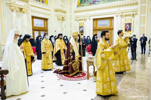(Foto) Doi episcopi vicari, aleși în prima ședința de lucru din 2021 a Sfântului Sinod