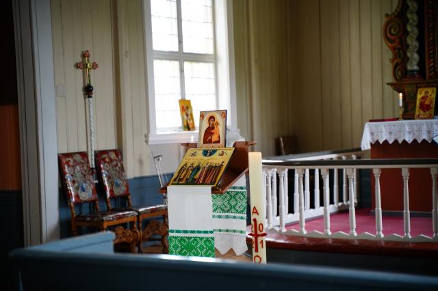 (Foto) Duminica a 7-a după Paști în comunitatea ortodoxă din orașul norvegian Skjervøy