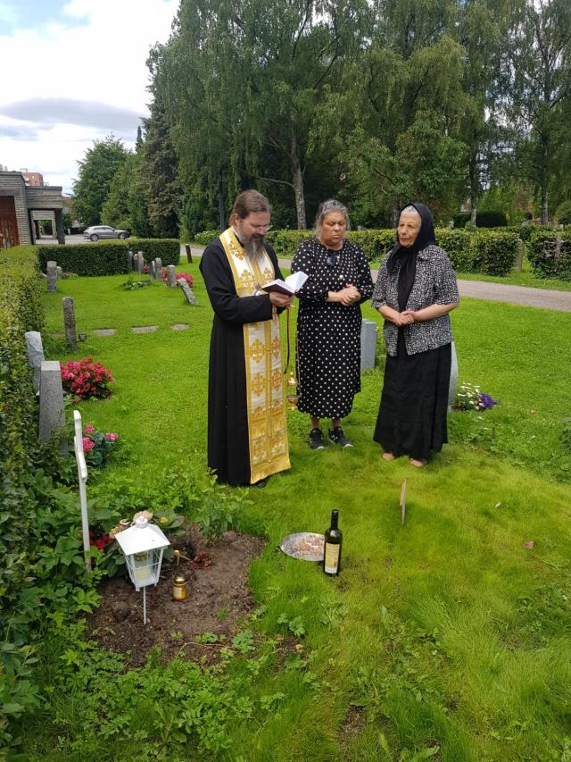 (Foto) Duminica a 4-a după Rusalii, în biserica parohiei românesti din Oslo, Regatul Norvegiei