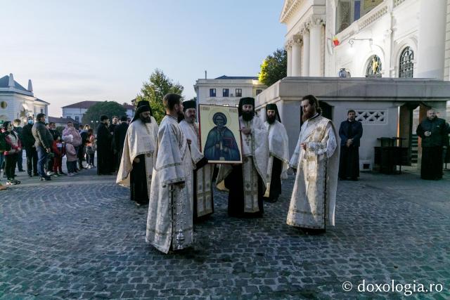 (Foto) Sfântul Gheorghe Pelerinul, oaspetele Cuvioasei