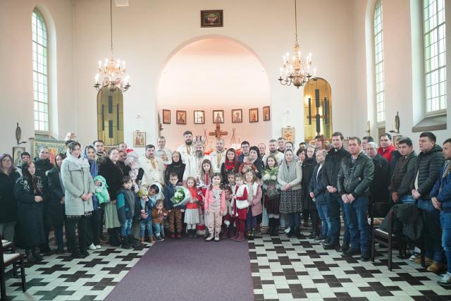 (Foto) Sărbătoarea Sfântului Sfințit Mucenic Haralambie, în Parohia Kalmar (Regatul Suediei)