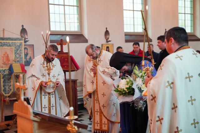 (Foto) Sărbătoarea Sfântului Sfințit Mucenic Haralambie, în Parohia Kalmar (Regatul Suediei)