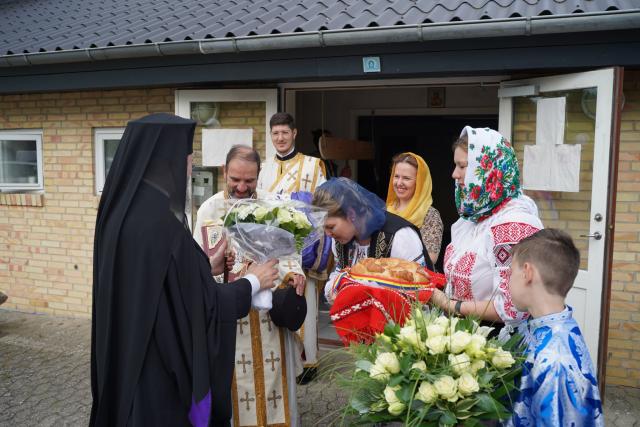 (Foto) PS Părinte Macarie, în vizită pastorală la românii din Regatul Danemarcei