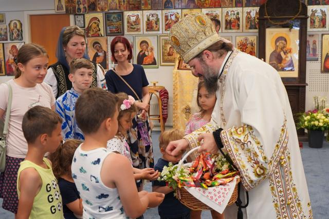 (Foto) PS Părinte Macarie, în vizită pastorală la românii din Regatul Danemarcei