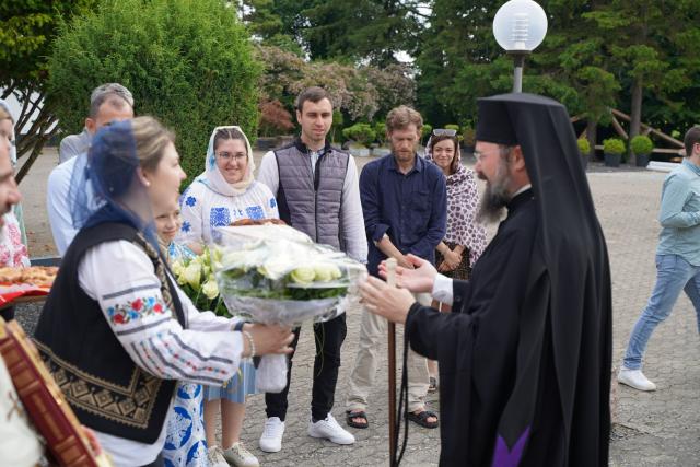 (Foto) PS Părinte Macarie, în vizită pastorală la românii din Regatul Danemarcei