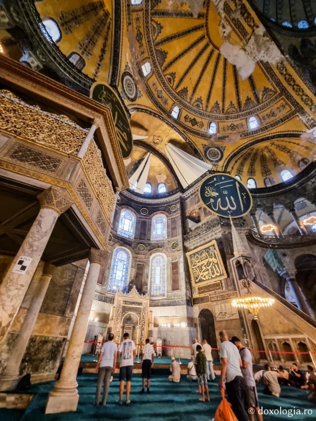 Aghia Sofia din Constantinopol – una dintre cele mai impresionante clădiri din lume / Foto: Magda Buftea Aghia Sofia din Constantinopol