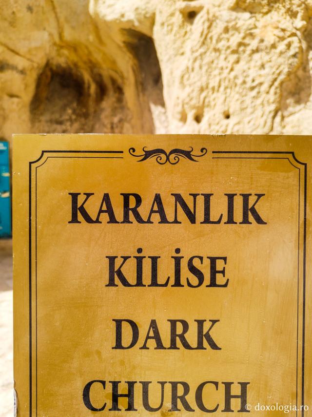(Foto) Biserica Întunecată (Karanlık Kilise) din Muzeul în aer liber Goreme – Turcia