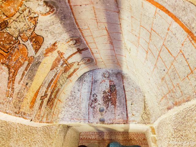 (Foto) Biserica Șarpelui (Yilanli Kilise) din Muzeul în aer liber Goreme – Turcia